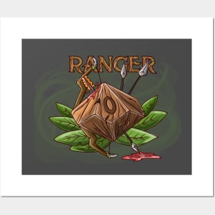 Ranger Dice Funny Dungeons And Dragons DND D20 Lover Posters and Art